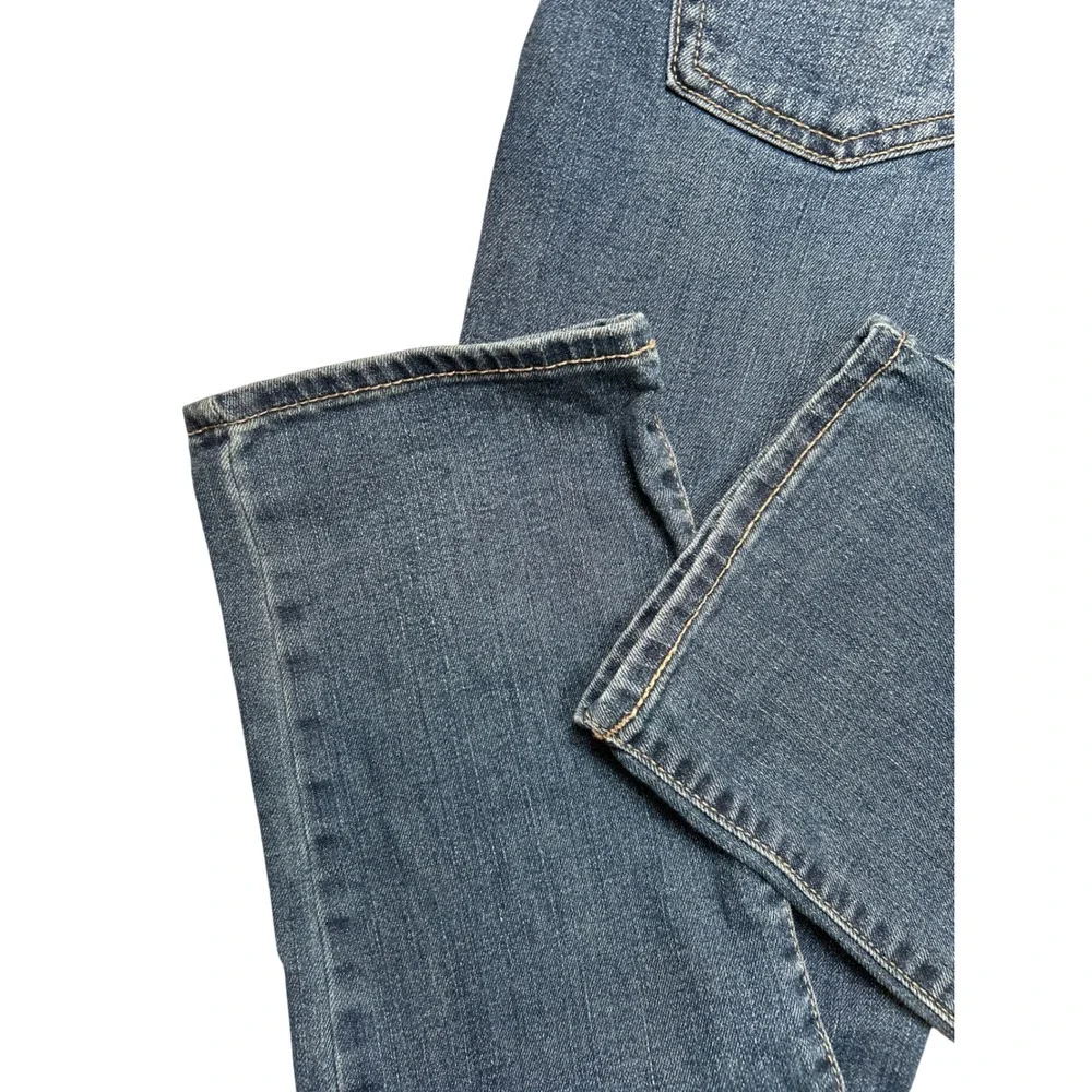 The Children's Place Kids Stretch‎ Denim Straight Jeans Blue Size 14 Adjustable